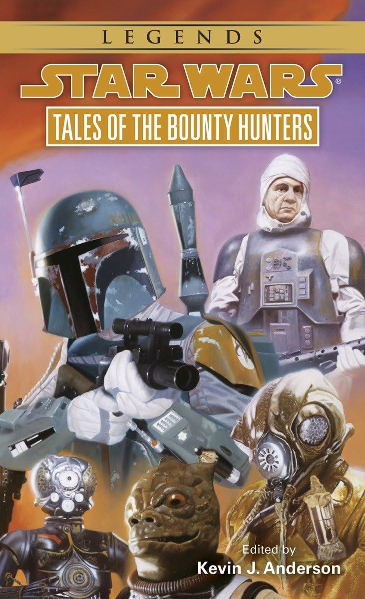 The front cover of a book titled 'Star Wars: Tales of the Bounty Hunters'.